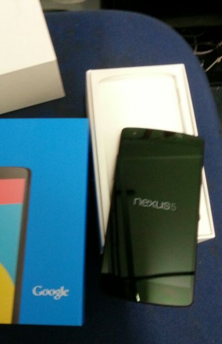 Google LG Nexus 5 unboxing