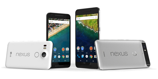 Nexus 5X e Nexus 6P