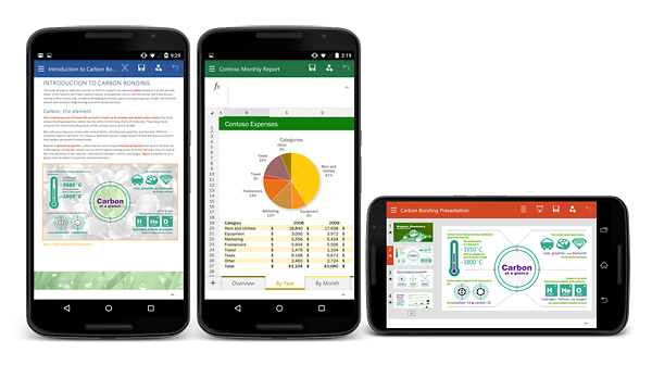 Microsoft Office per smartphone Android