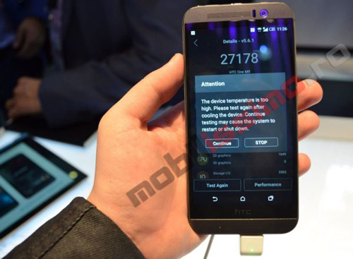 HTC One M9 surriscaldamento