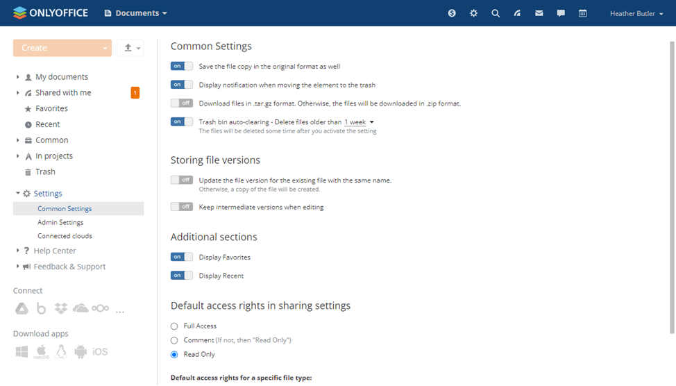 ONLYOFFICE Workspace 12.0
