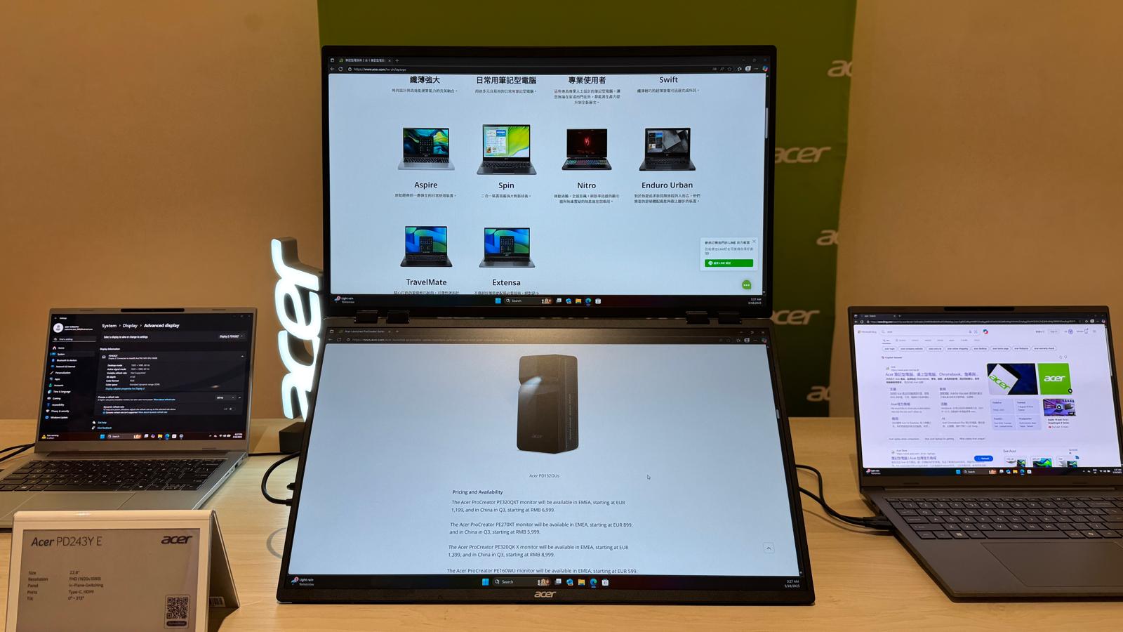 Acer PD243Y E