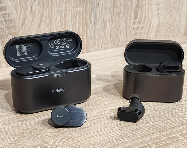 Fidelio T2 cuffie ANC TWS confronto con T1