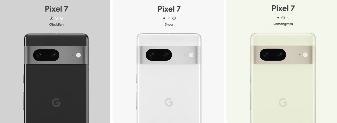 Pixel 7, Google anticipa quali saranno i colori dei nuovi modelli