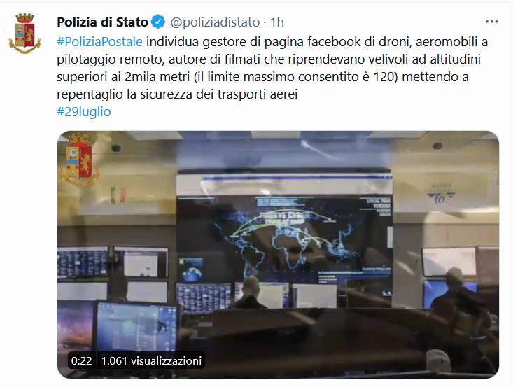 Polizia Postale Drone