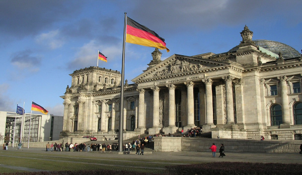 Palazzo del Reichstag di Berlino, sede del parlamento tedesco