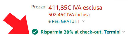 Warehouse a sorpresa: 10% di sconto sull'usato garantito