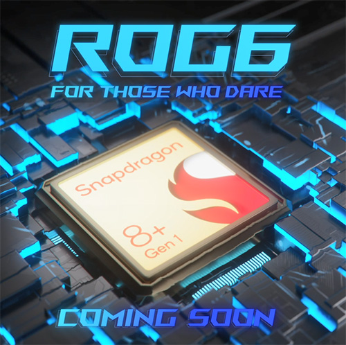 ROG Phone 6 implementer lo Snapdragon 8+ Gen 1