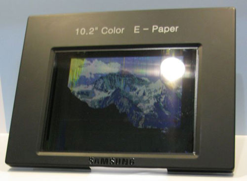 Samsung e-paper