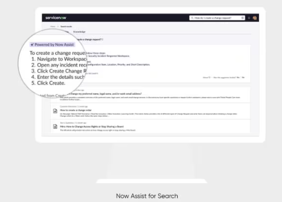 servicenow IA