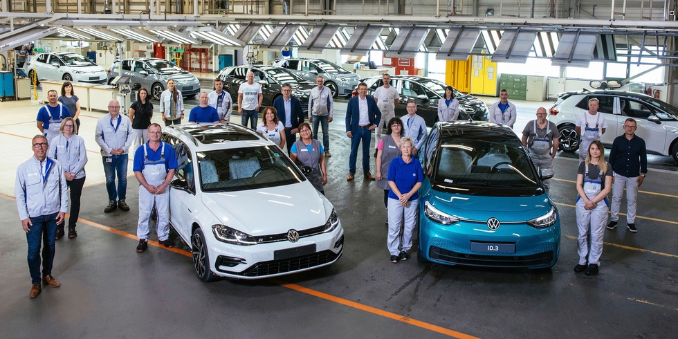 VW produzione elettrica