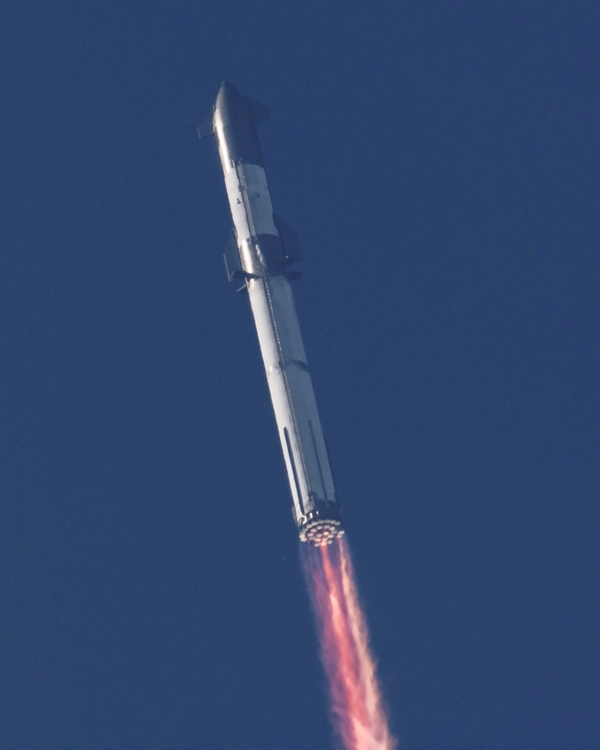 starship spacex lancio