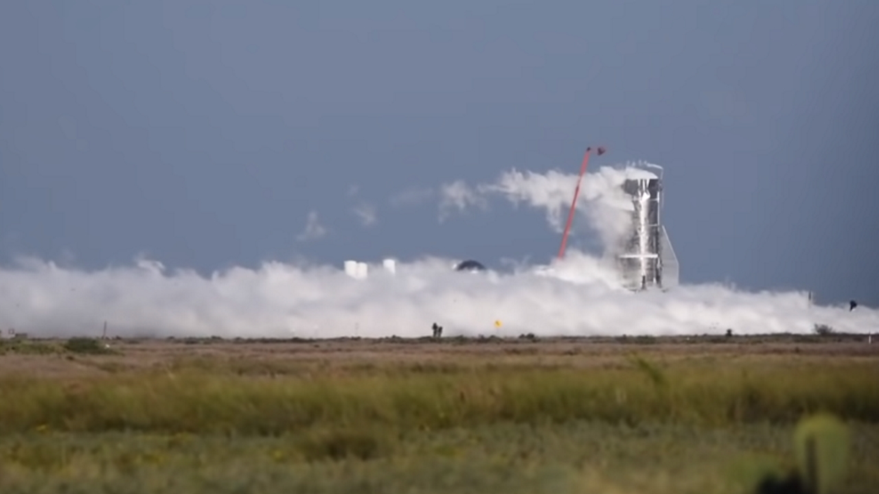 SpaceX Starship esploso