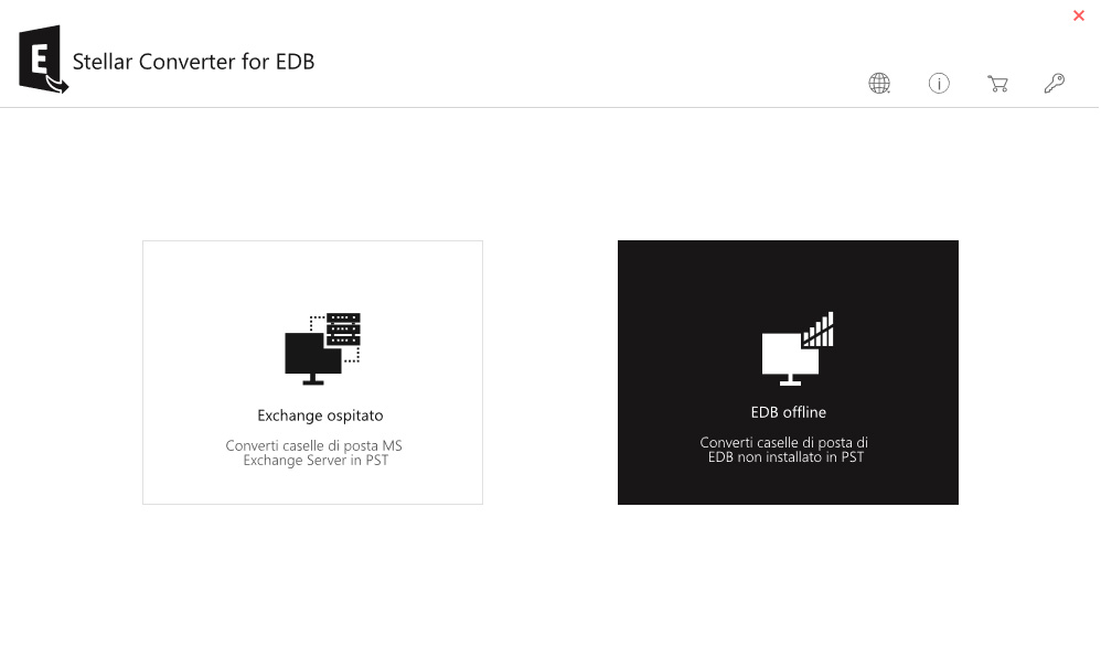 Come convertire un database EDB in un file PST