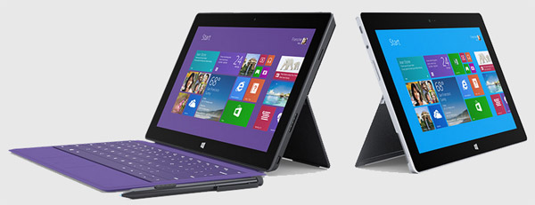Surface e Surface Pro 2