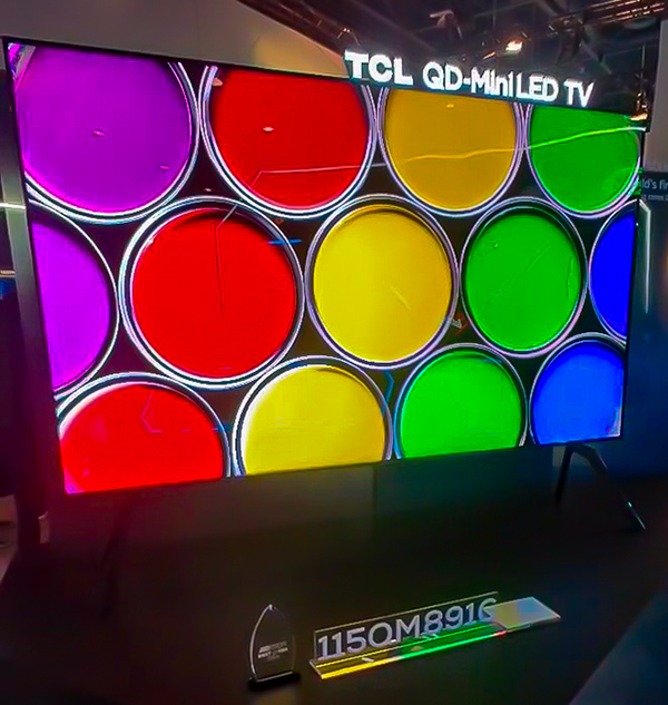 TCL pensa pi in grande anche in Europa: il TV Mini LED da 115 pollici  destinato anche all'Italia
