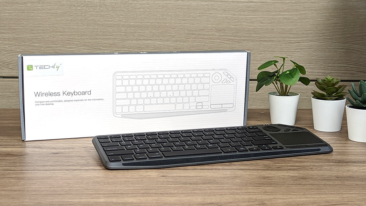 Tastiera Wireless Dual Mode di TECHly