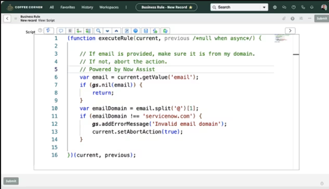 text to code