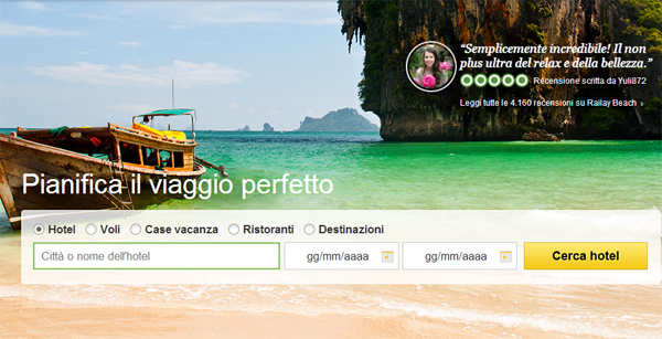 TripAdvisor, web