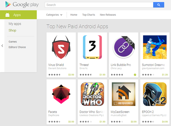 Virus Shield, app truffa