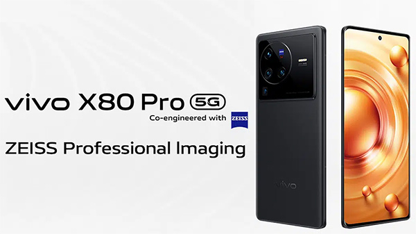 vivo X80 Pro engineered with ZEISS