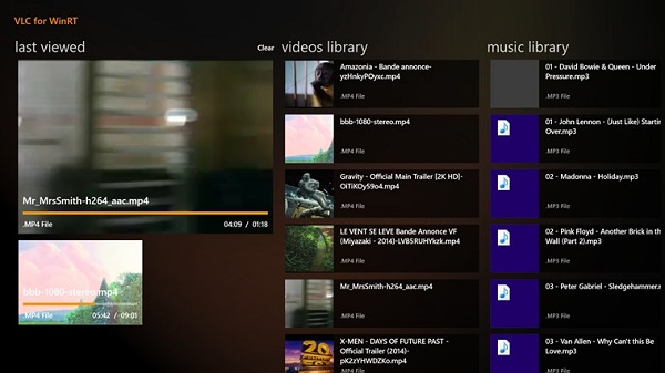 VLC for Windows 8