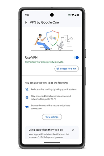 Google One, la VPN è adesso disponibile per gli utenti di tutti i piani: a cosa serve