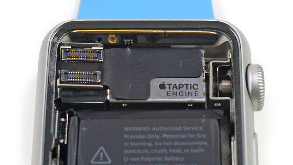 Taptic Engine di Apple Watch