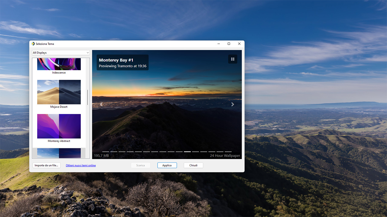 Windows, come avere la funzione degli sfondi dinamici di macOS