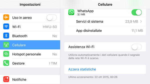 Apple iOS 9, Wi-Fi Assist