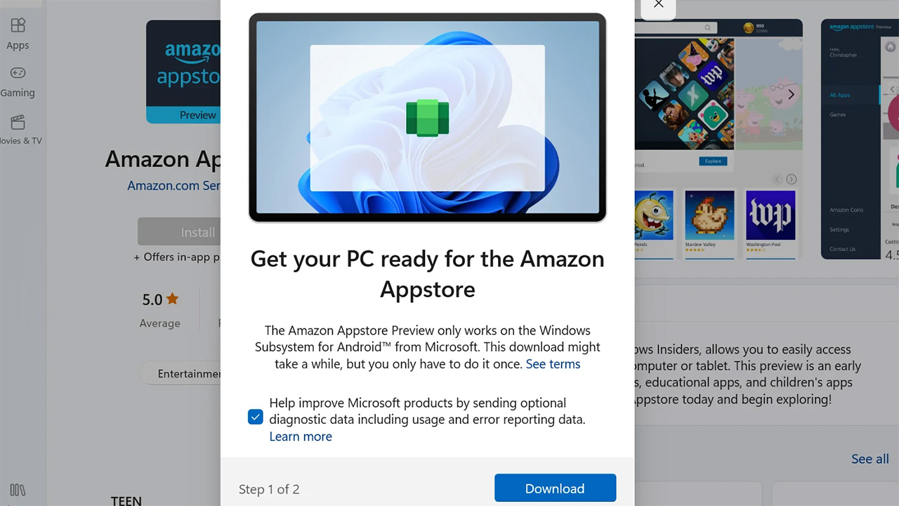 Windows 11, le app Android arrivano anche in Italia